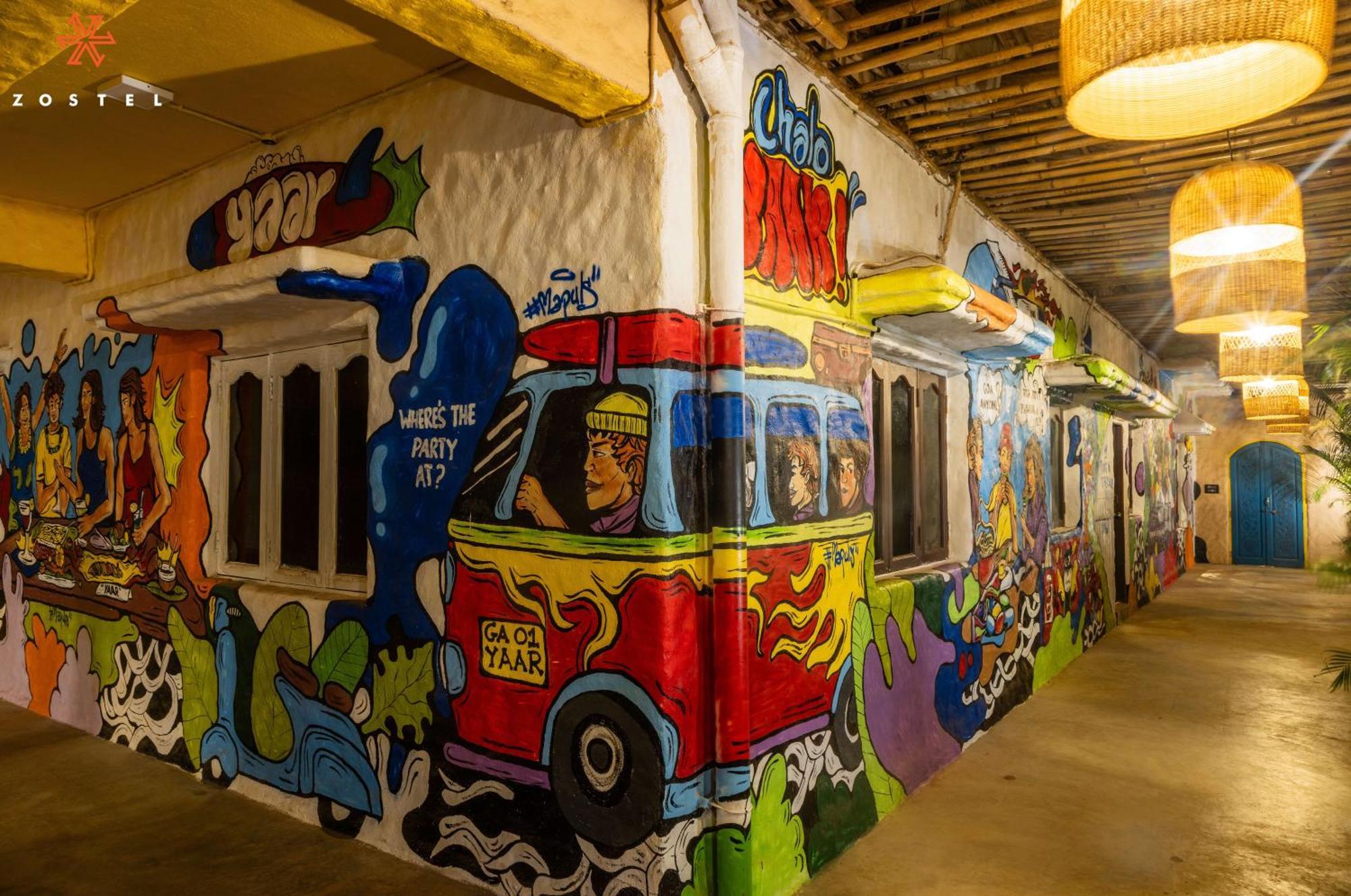 Zostel Goa, Morjim Hostel Ngoại thất bức ảnh